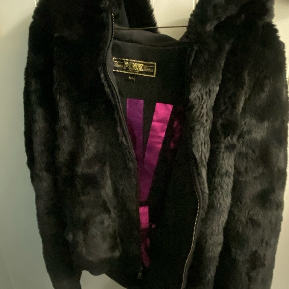 Victoria Secret Fox fur jacket rare - Picture 4 of 4